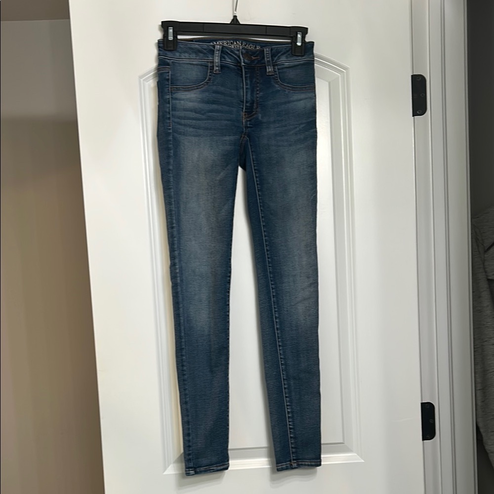 American Eagle Outfitters Blue Skinny Jeans